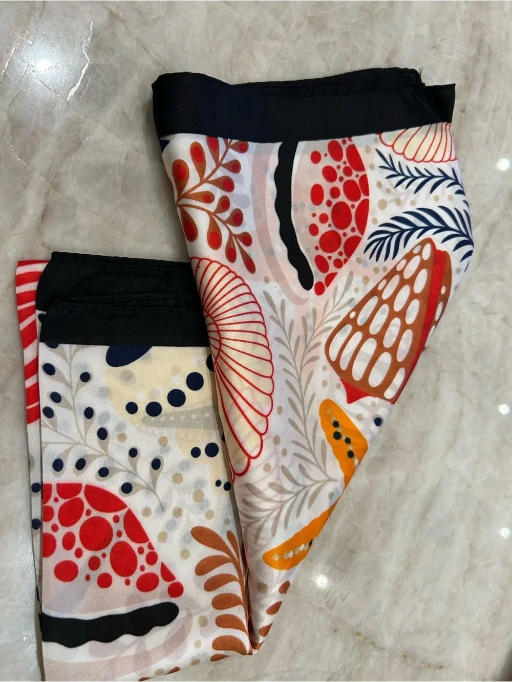 Starfish Print Scarf S169